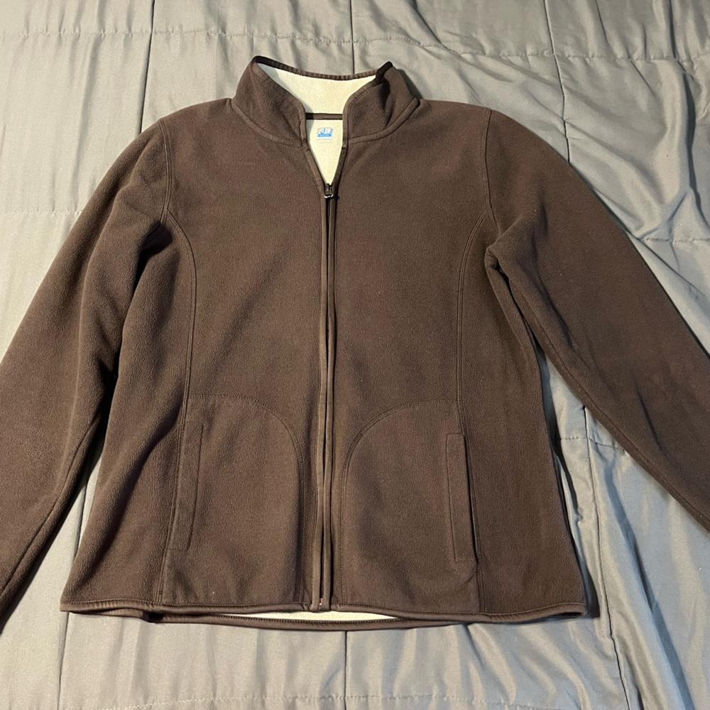 SB Active Fleece Zip Up Jacket Size Large